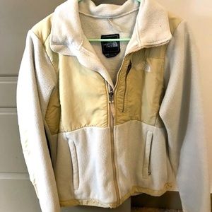 Beige Denali North Face Jacket